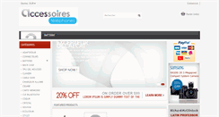 Desktop Screenshot of accessoirestelephones.com